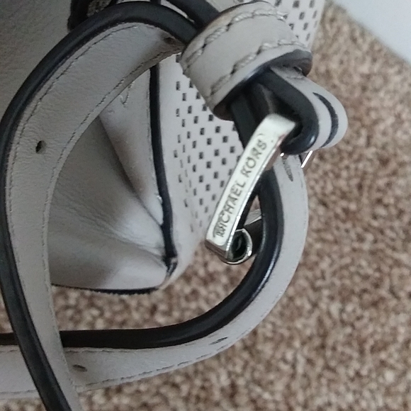 Michael Kors Rhea Medium Perforated Zip Backpack - Picture 9 of 16